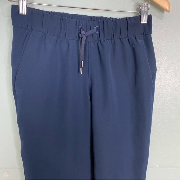 Lululemon On The Fly Jogger Blue Sz 4 W5BZDS - Picture 3 of 9